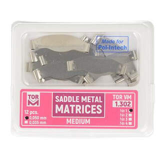 Matrics metal (Saddle)  Medium 1.302.50mm (12psc)