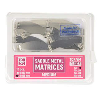 Matrics metal (Saddle)  Medium 1.302.35mm (12psc)