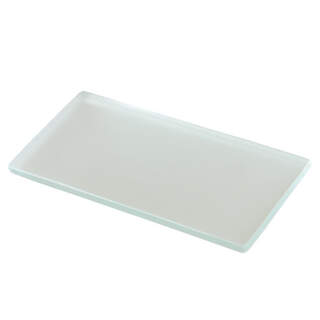Glass plates for mixing filling material